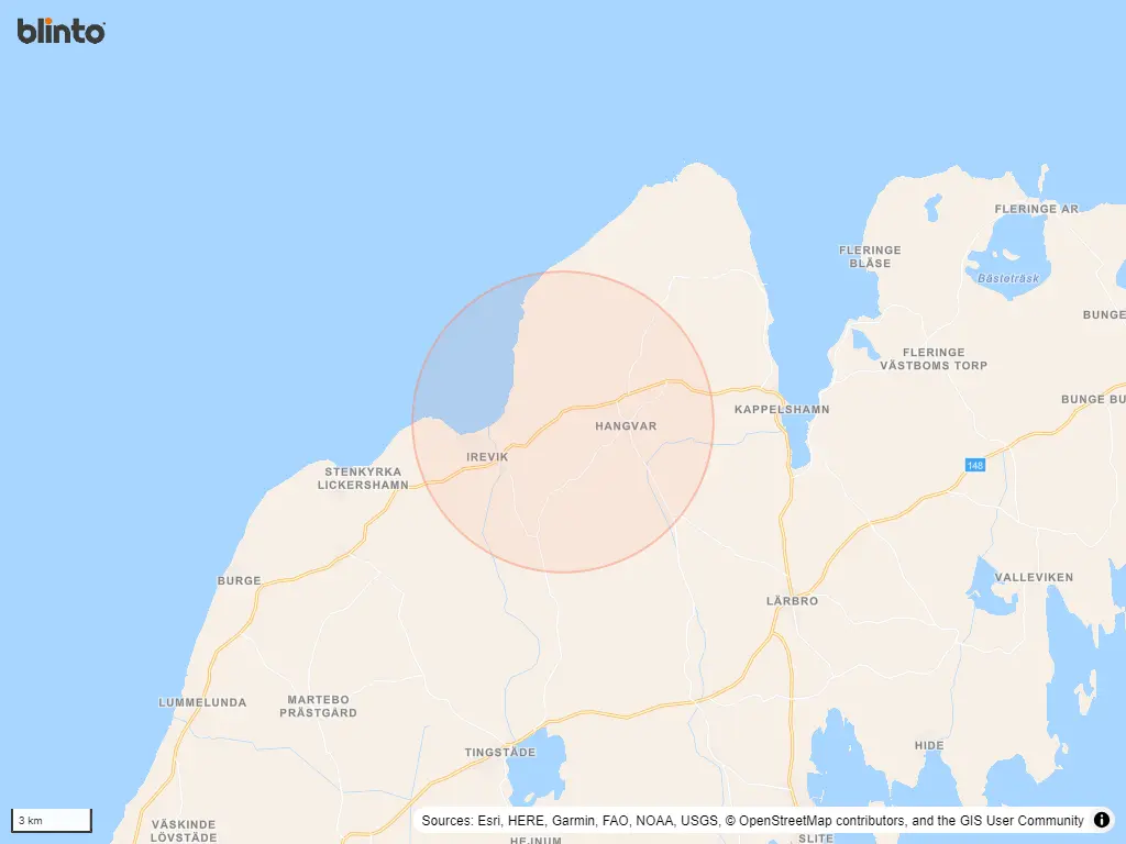 Karta över 62454 LÄRBRO