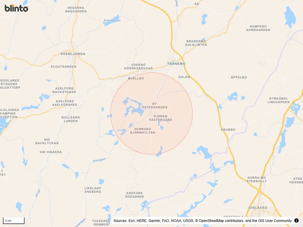 Karta över AMBJÖRNARP