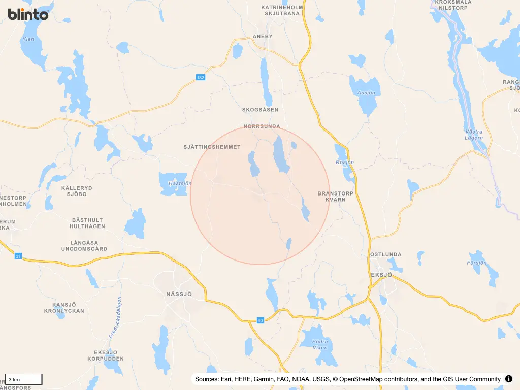 Karta över ANNEBERG