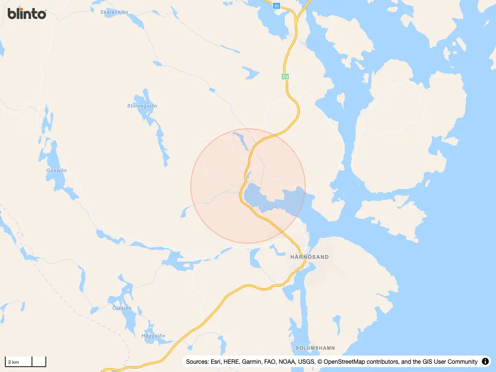 Karta över Älsndsbro