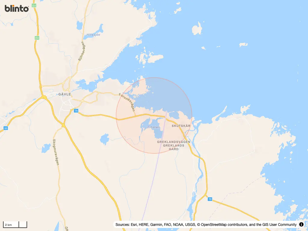Karta över FURUVIK