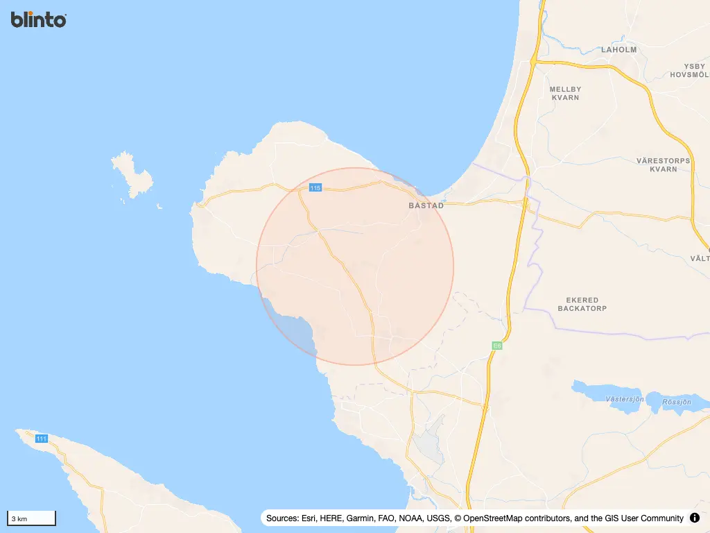 Karta &ouml;ver Grevie