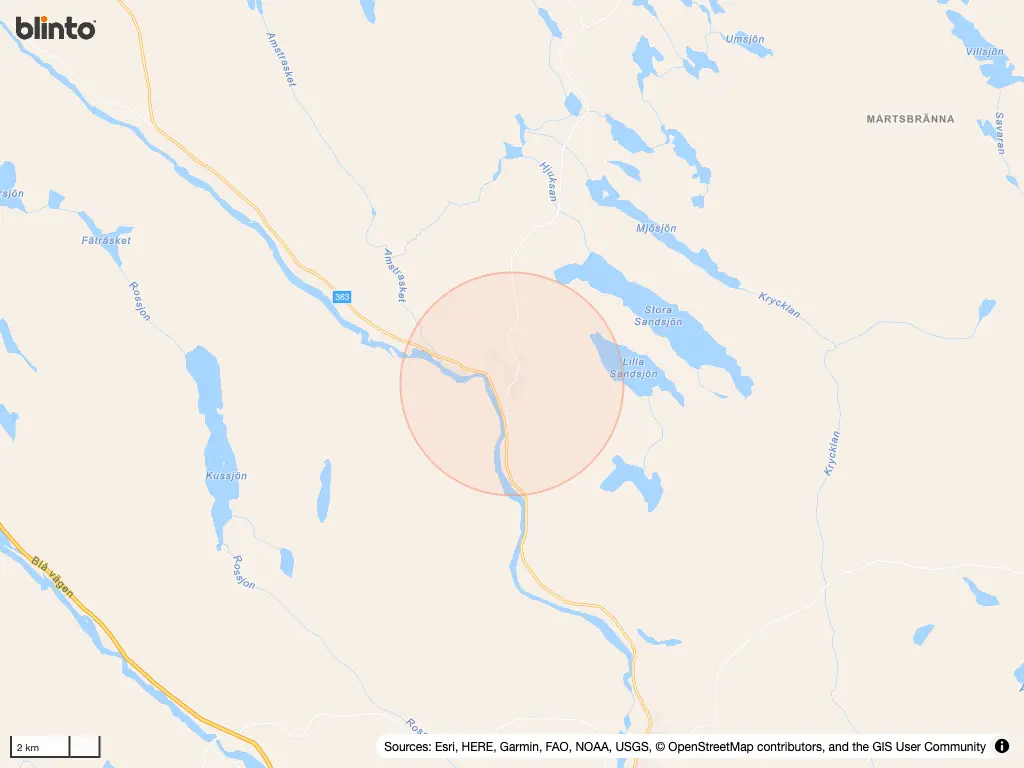 Karta över HÄLLNÄS