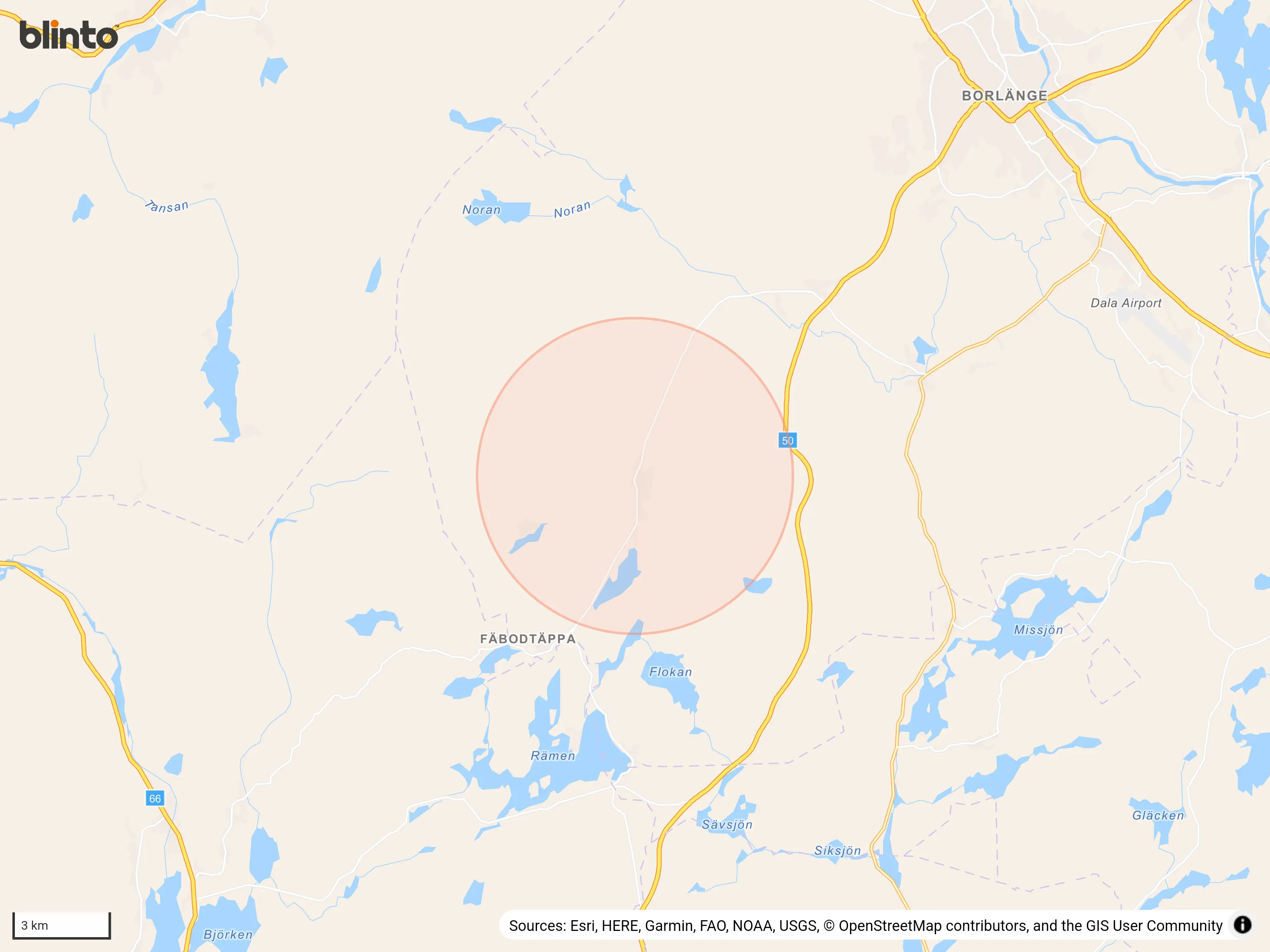 Karta över IDKERBERGET