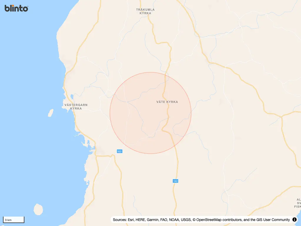 Karta över Klintehamn
