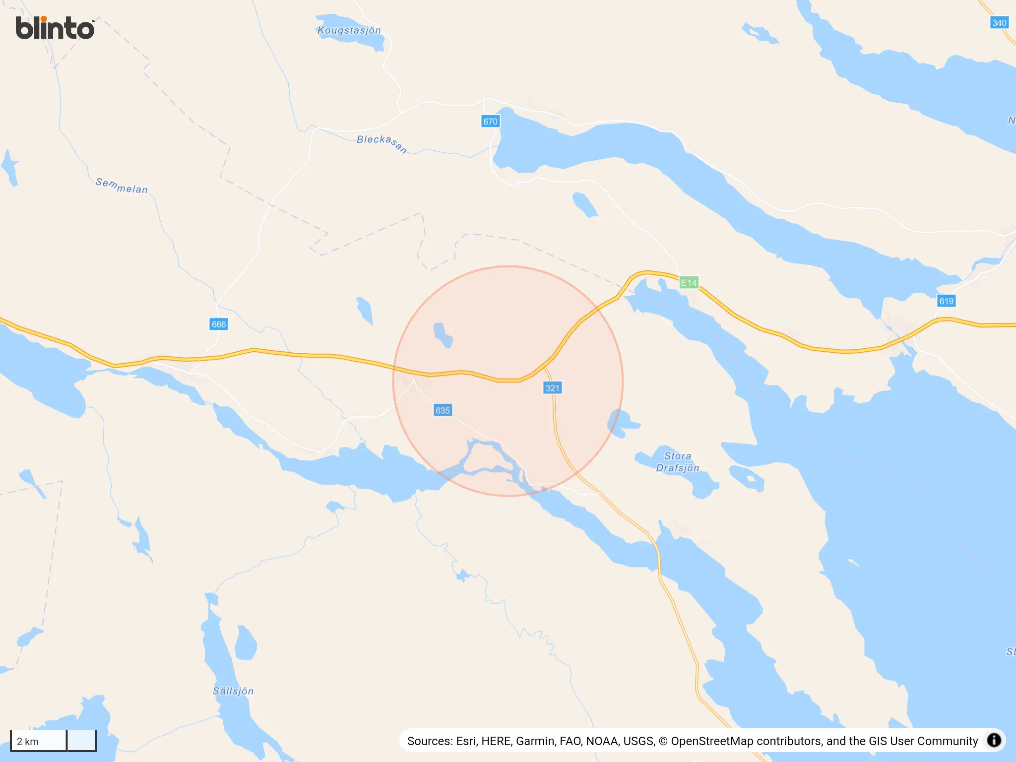 Karta &ouml;ver MATTMAR