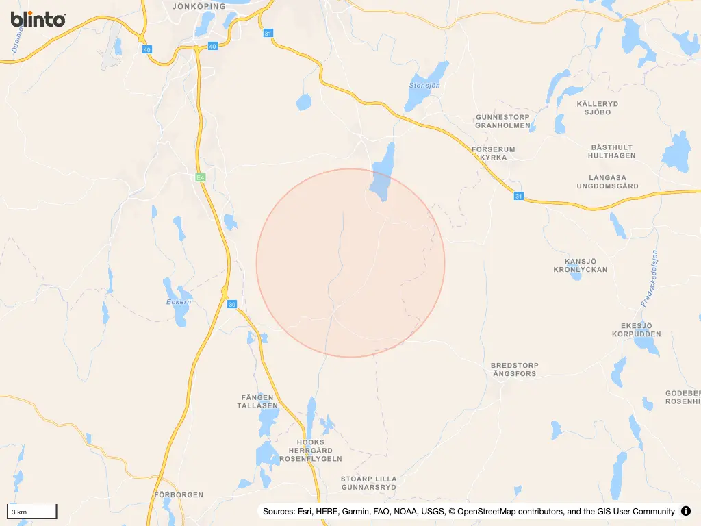 Karta &ouml;ver Stenstorp