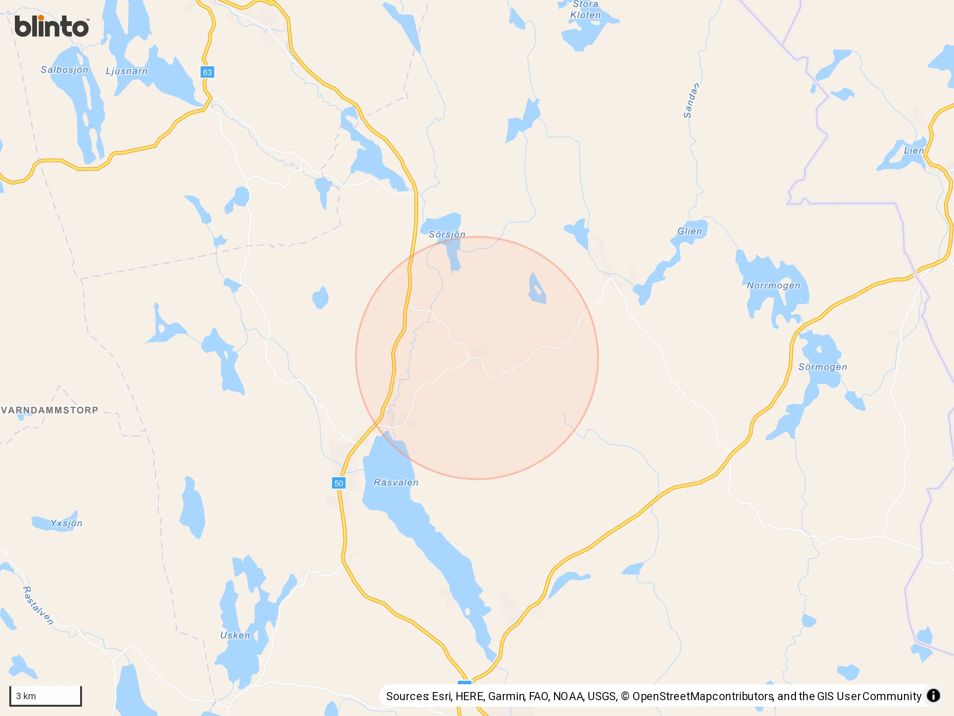 Karta över Stråssa