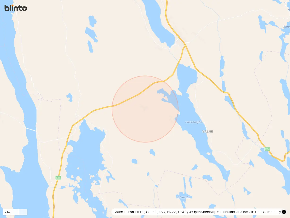 Karta över Tandsbyn