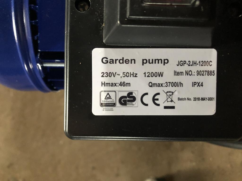 Hydroforpump Hydroforpump Garden pump JGP2JH1200C Blinto