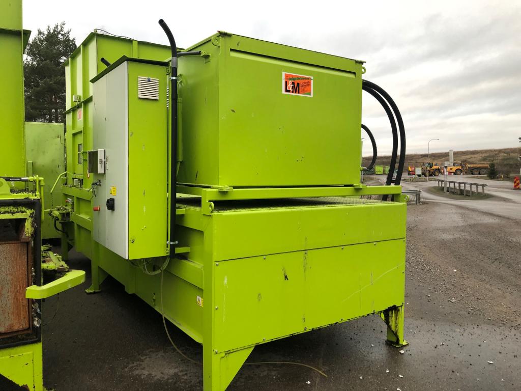 Komprimeringsanlägg. Ludden & Mennekes Blinto