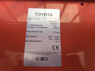 BT RRE140M - Toyota Skjutstativstruck BT RRE140M | Blinto auktioner