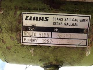 CLAAS VOLTO 540 H  540 HR  450 H Betriebsanleitung Original 1992 