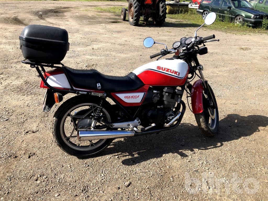 MC - Motorcykel Suzuki GSX 400F | Blinto auktioner