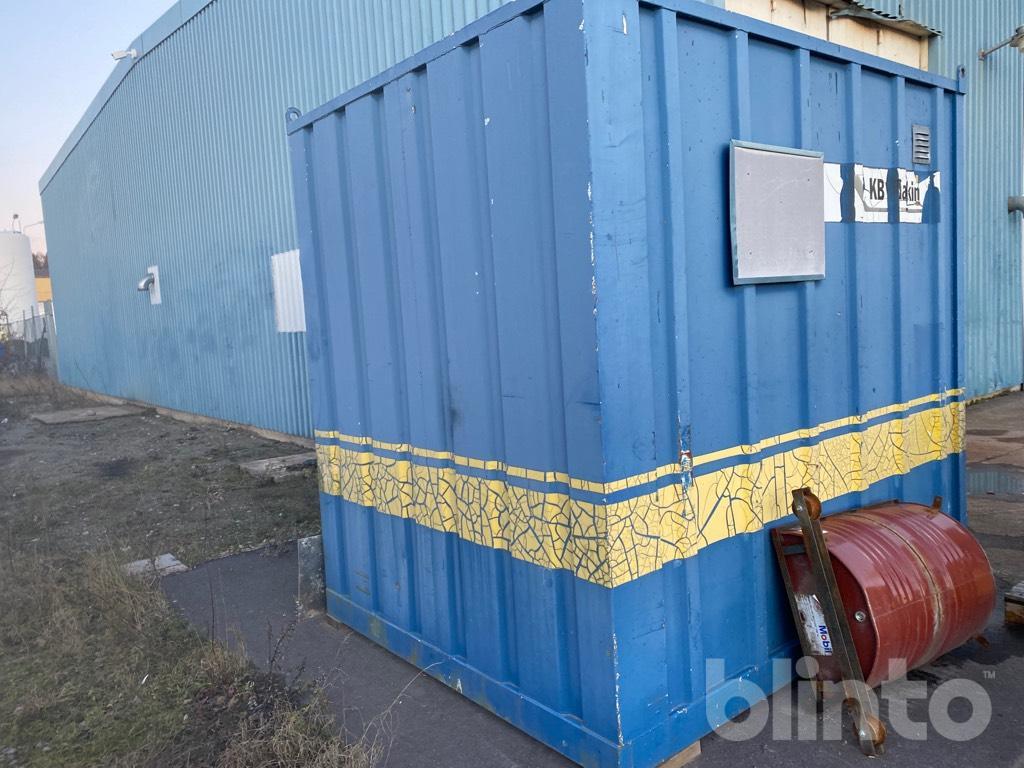 Container Container med gaffelfästen Blinto