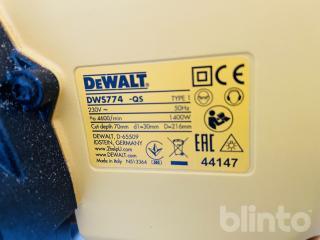 Kap o Girsåg - DeWalt DWS 774 | Blinto auktioner