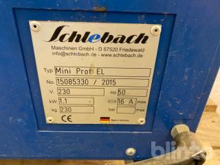 Falsupptagare Schlebach Mini Prof EL Blinto