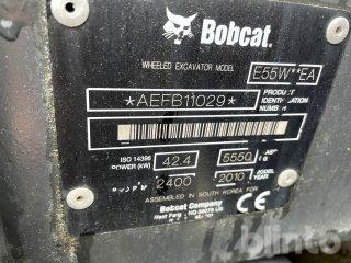 Hjulgrävare Bobcat E 55 W