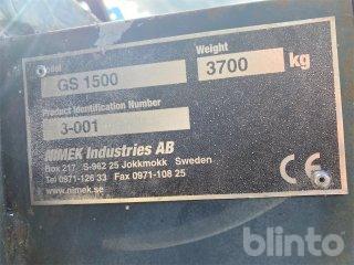 Grusåtervinnare Nimek GS1500