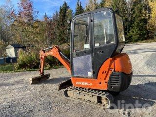 Minigrävare Kubota KX0154 Blinto