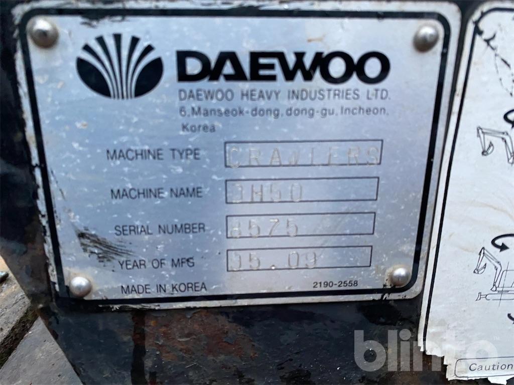 Bandgrävare Daewoo DH50