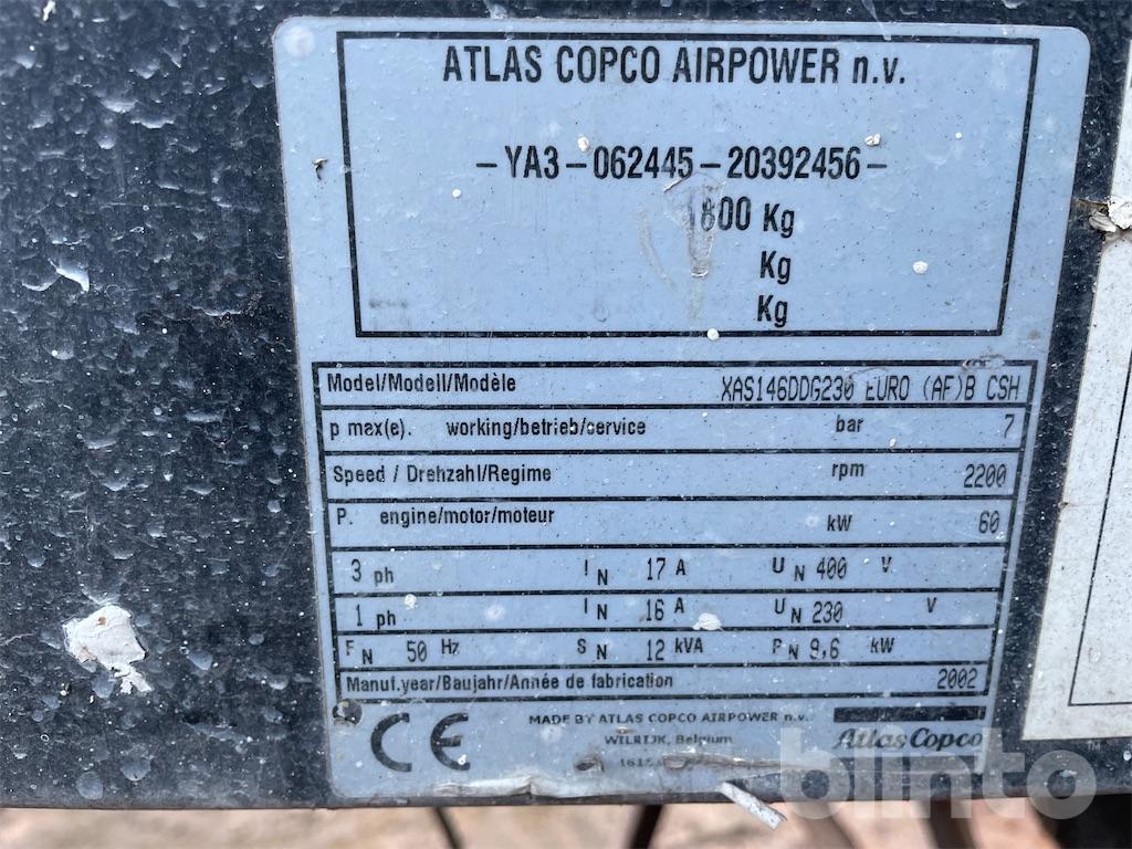 Diselkompressor Atlas Copco