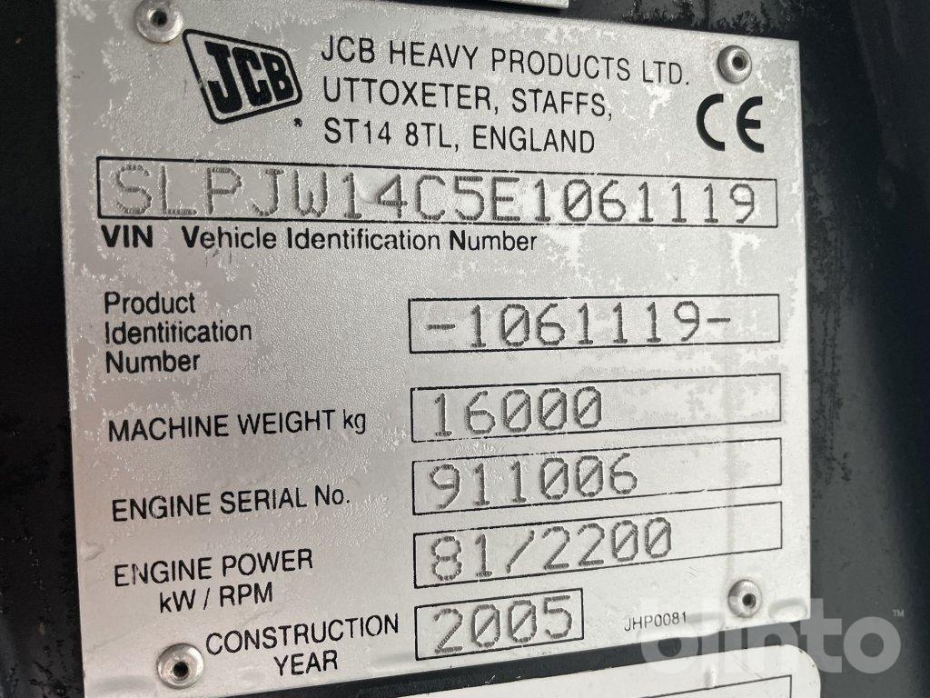 Hjulgrävare JCB JS 145 W