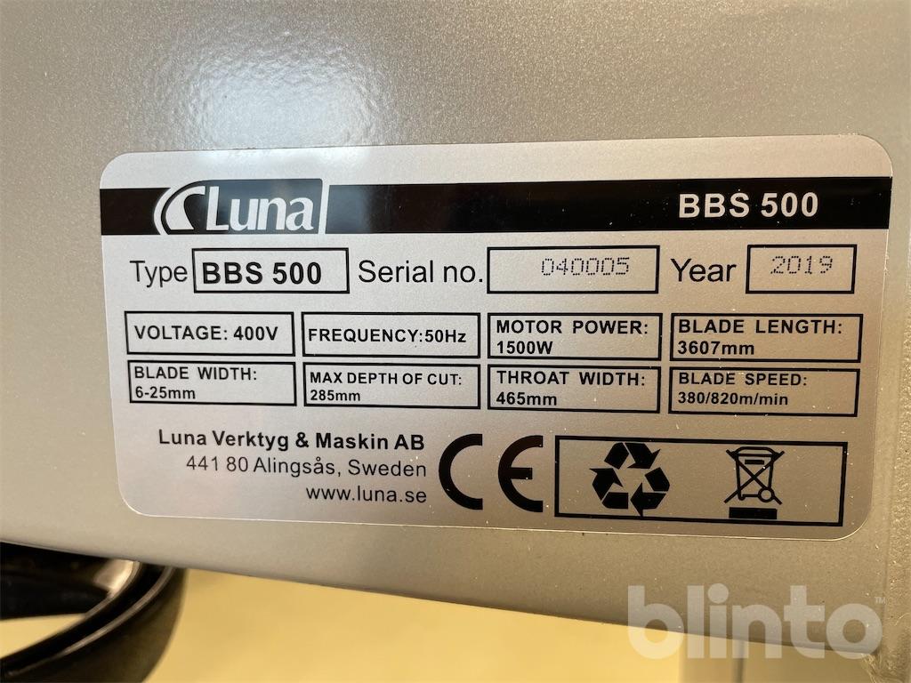 Bandsåg Luna BBS500