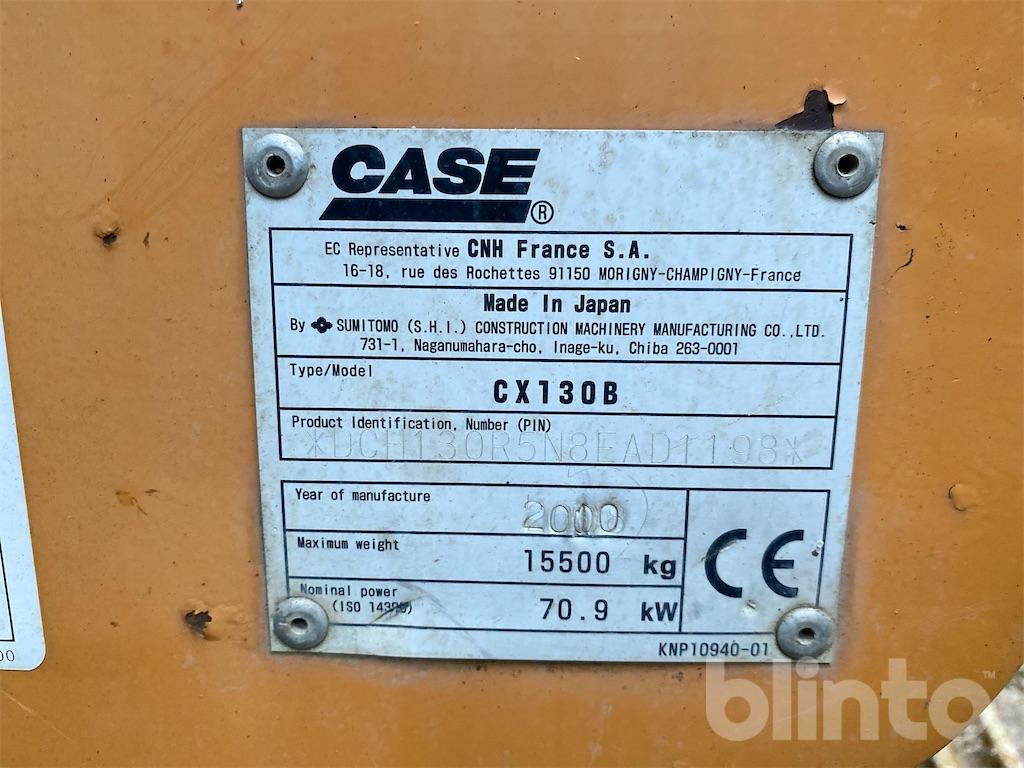 Bandgrävare Case CX130B