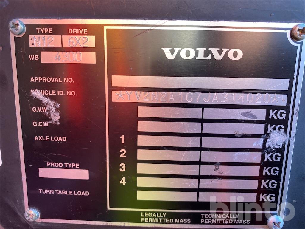 Räddningsbil Brandbil - Stegbil Volvo N12 6x2