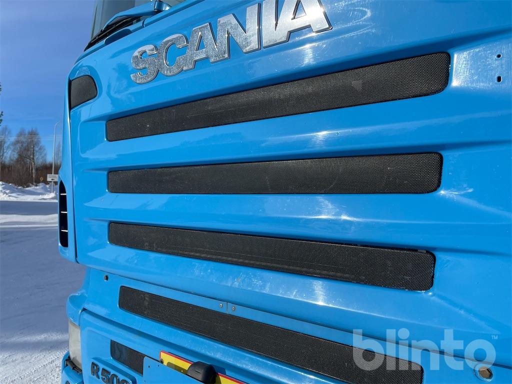 Maskintrailer Scania R500 6x4