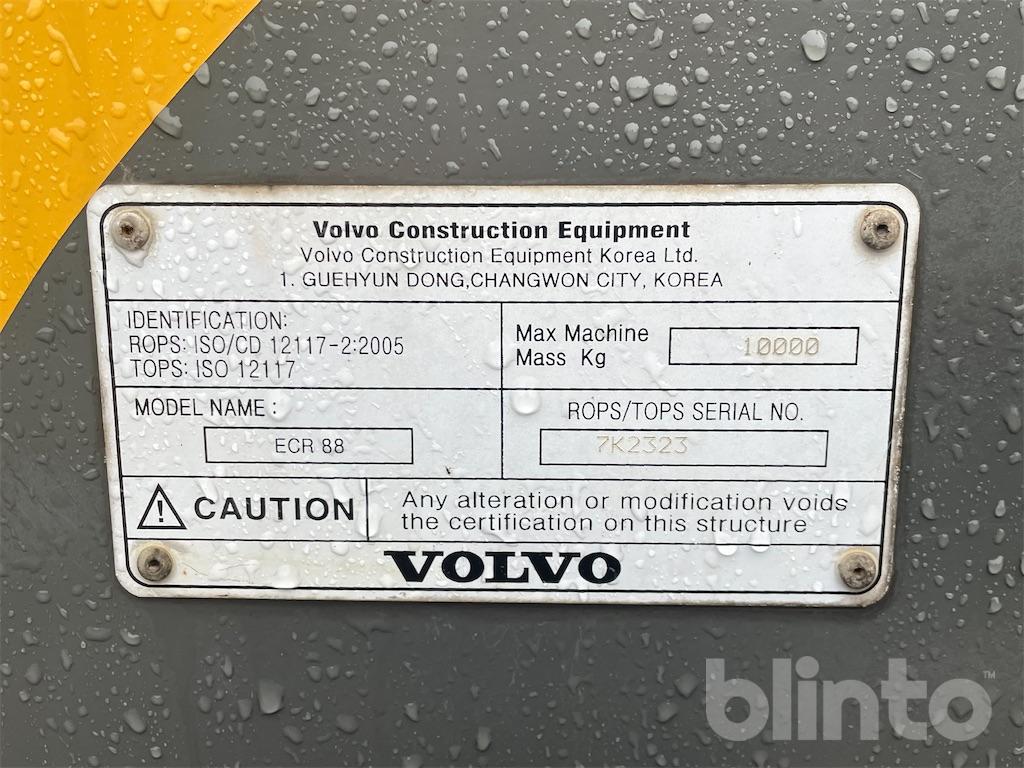 Bandgrävare Volvo ECR88plus