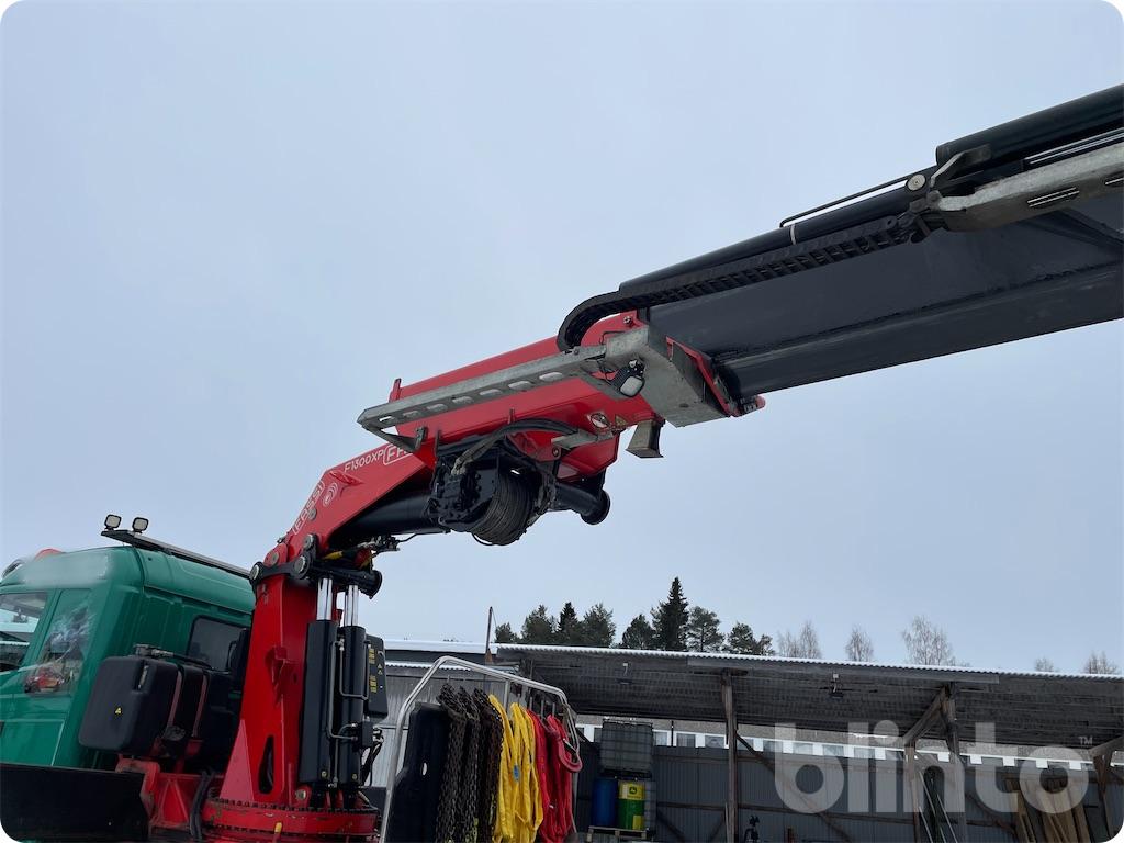 Kranbil Scania R420 med Fassi 130 tonmeters kran