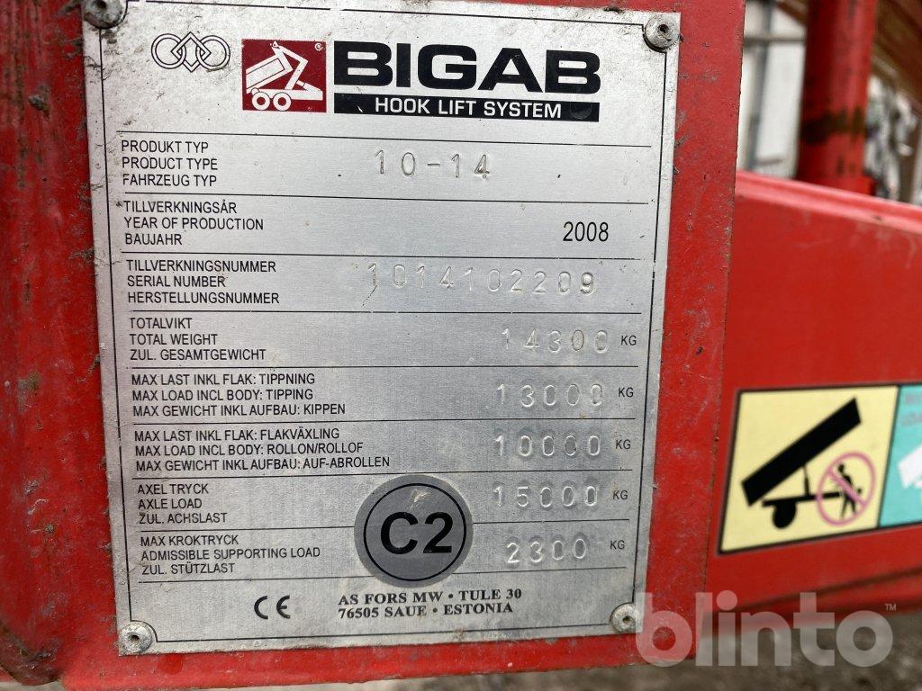 Tippvagn Bigab 10-14