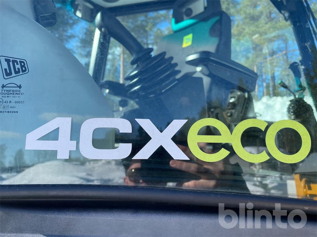Traktorgrävare JCB 4CX Eco Låga timmar