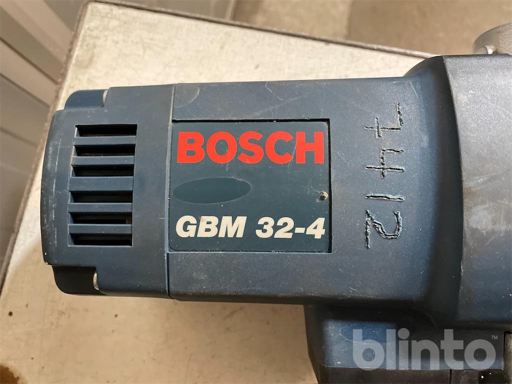 Magnetborrmaskin Bosch GBM 32-4 med stativ GMB 32