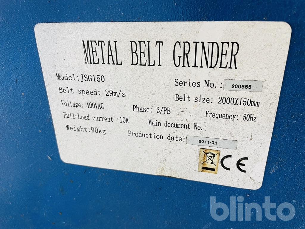 Bandputs JSG 150 Metal Belt Grinder