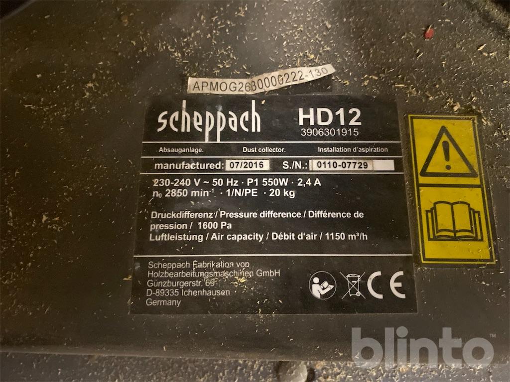 Spånsug Scheppach HD12