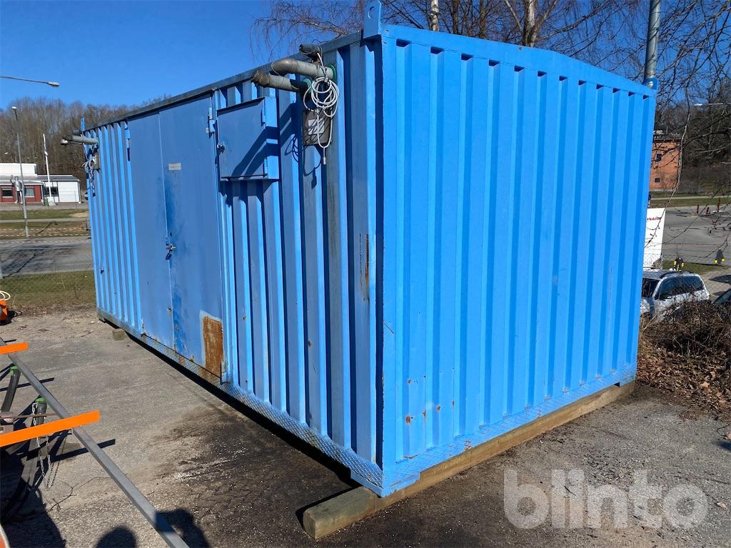 Container 2 stycken Oljetankar på 5 kubik stycket