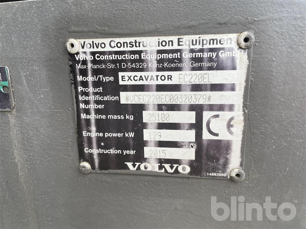Bandgrävare Volvo EC220 EL
