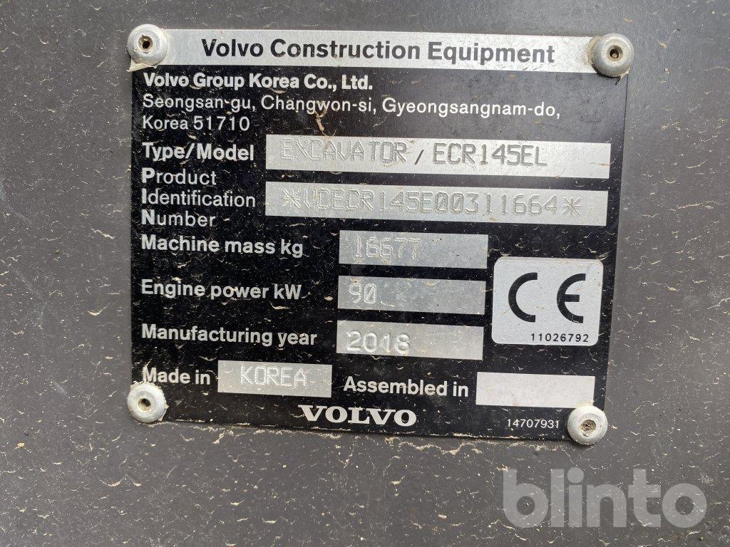 Bandgrävare Volvo ECR