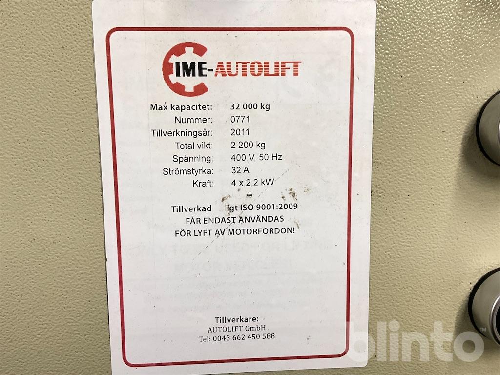 Fordonslyftar IME Autolift