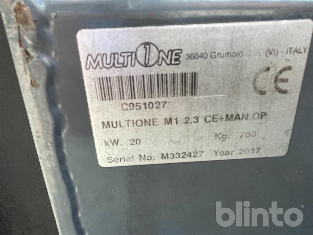 Kompaktlastare Multione 2.3