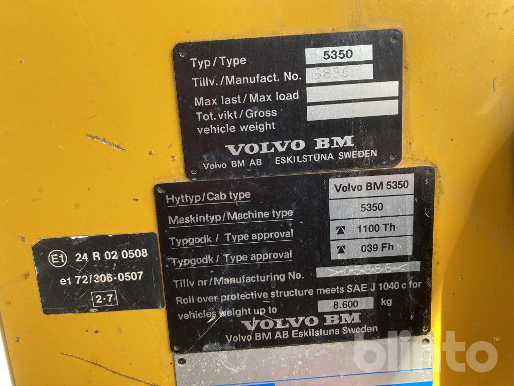 Dumper Volvo BM A25 5350