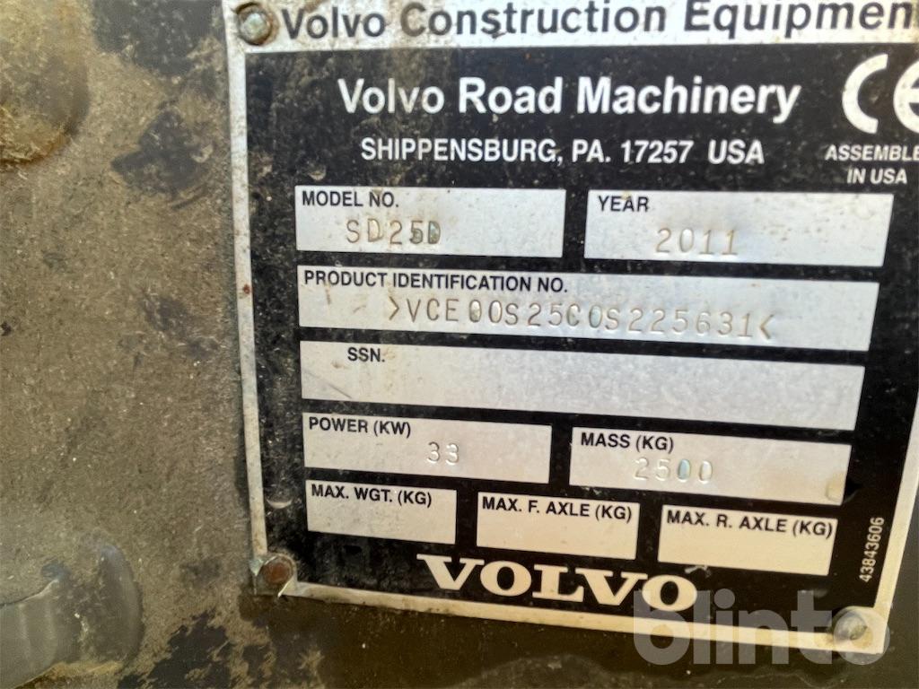 Vält Volvo SD25D
