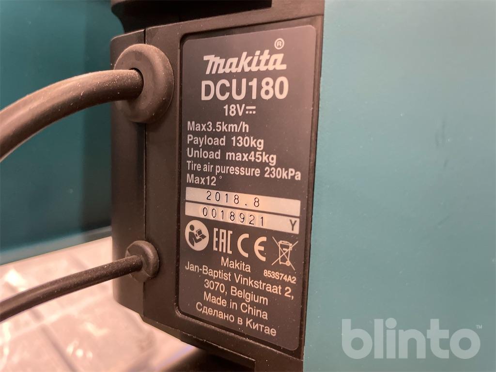 Elskottkärra - Makita Duc180 | Blinto auktioner