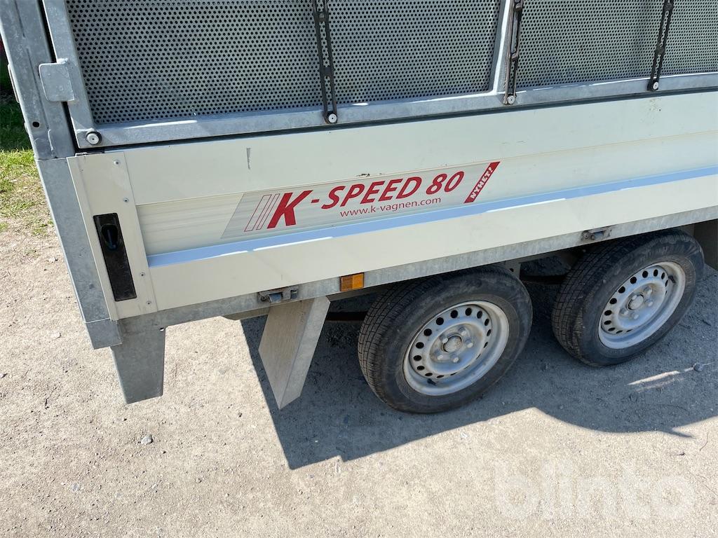 Tippvagn K-vagn 80 med Lövsug