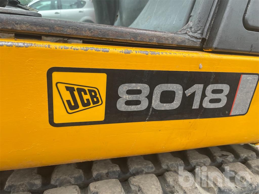 Minigrävare Jcb 8018