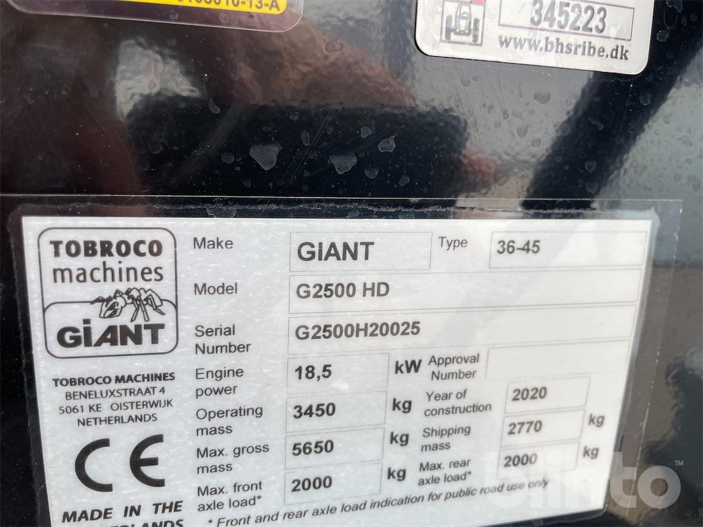 Lastmaskin GIANT G2500HD