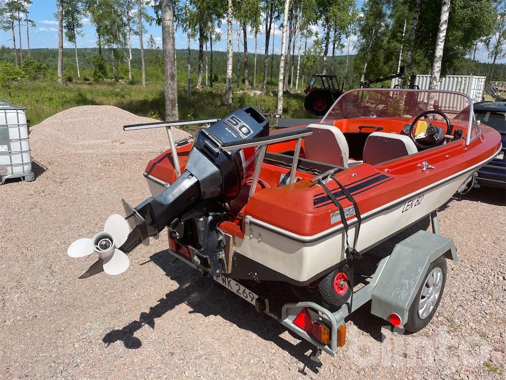 Motorbåt Finnsport 410 Yamaha 50HK + trailer